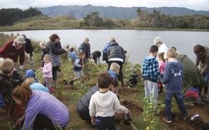 Eager beavers: 1700 plants go in.